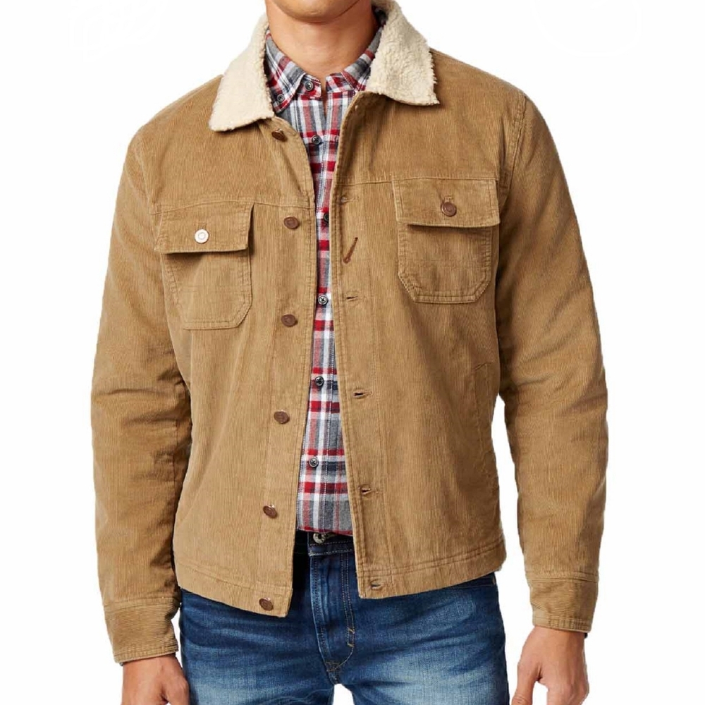 Corduroy Sherpa jacket